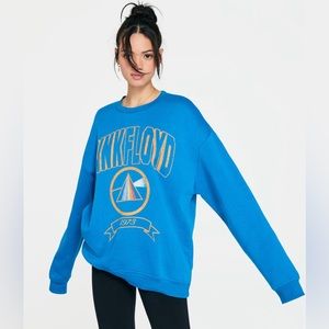 Aeropostale Pink Floyd Prism Crew Sweatshirt